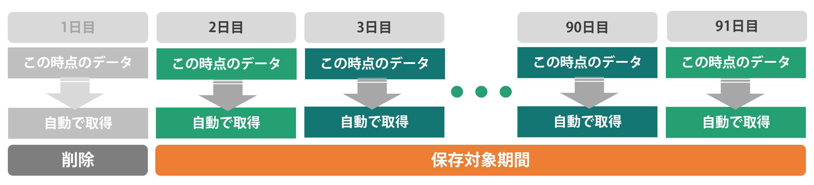 世代管理(7日間)